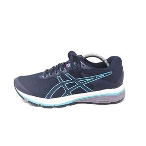 Asics Women's Athletic Shoes - Navy and Light Blue